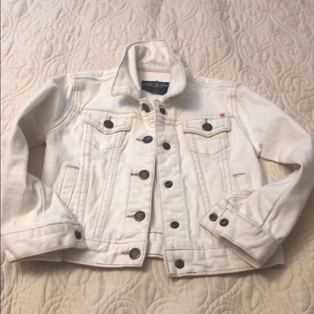 White Jean jacket